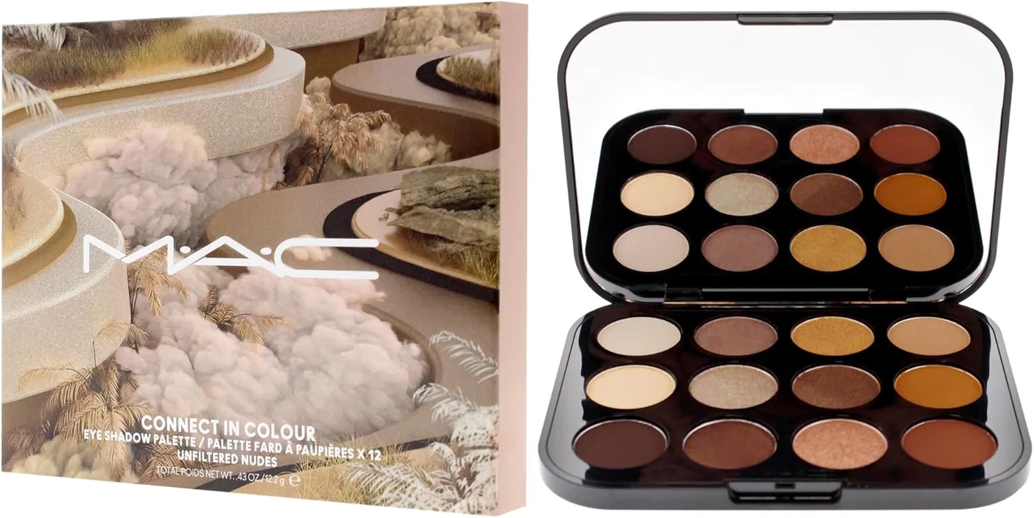 Палитра теней для век MAC Correct 12 Color Eye Shadow Palette, Hi Fi Colour — фото 4