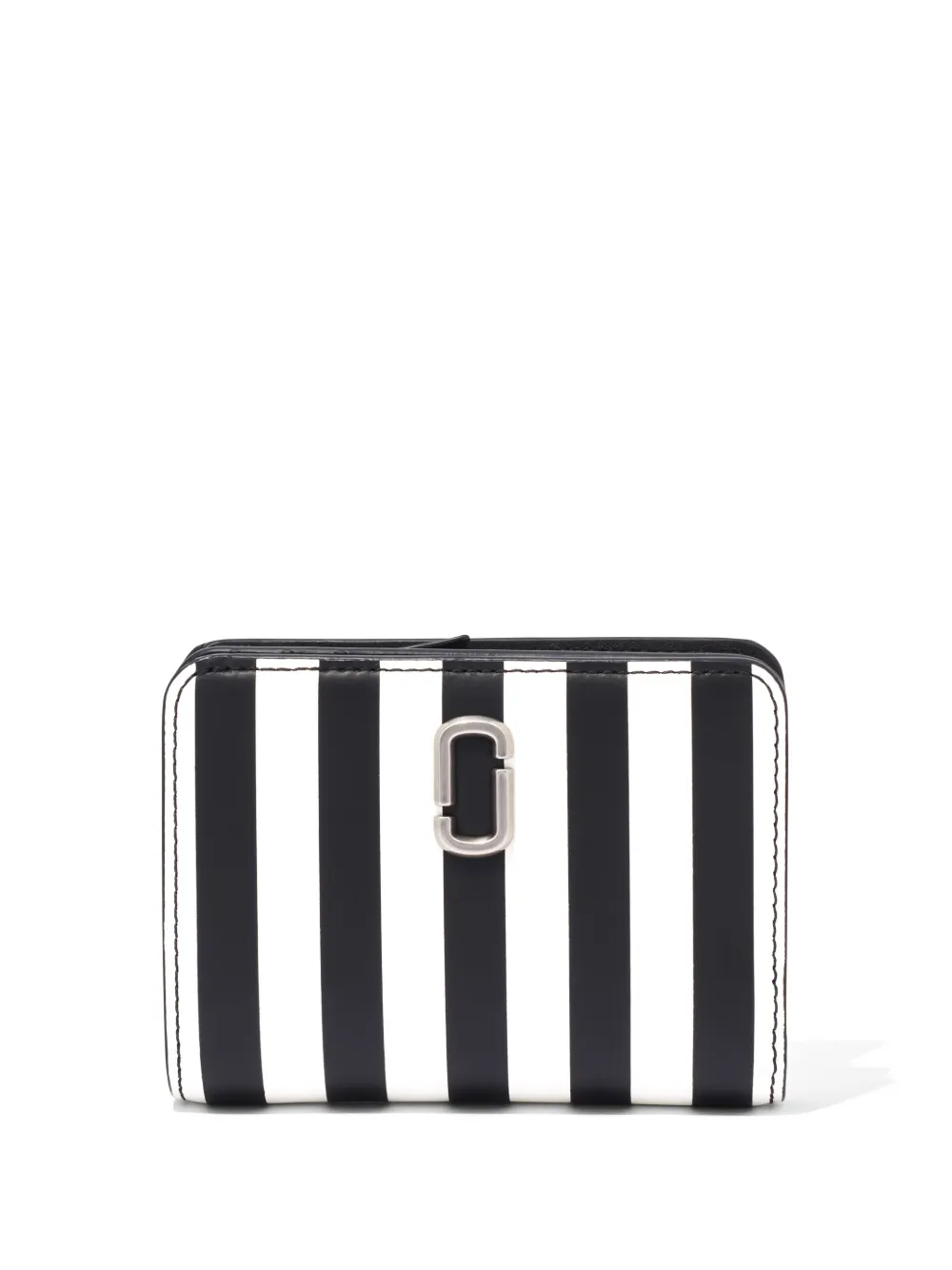 

Мини-кошелек The Stripe Compact MARC JACOBS, черный