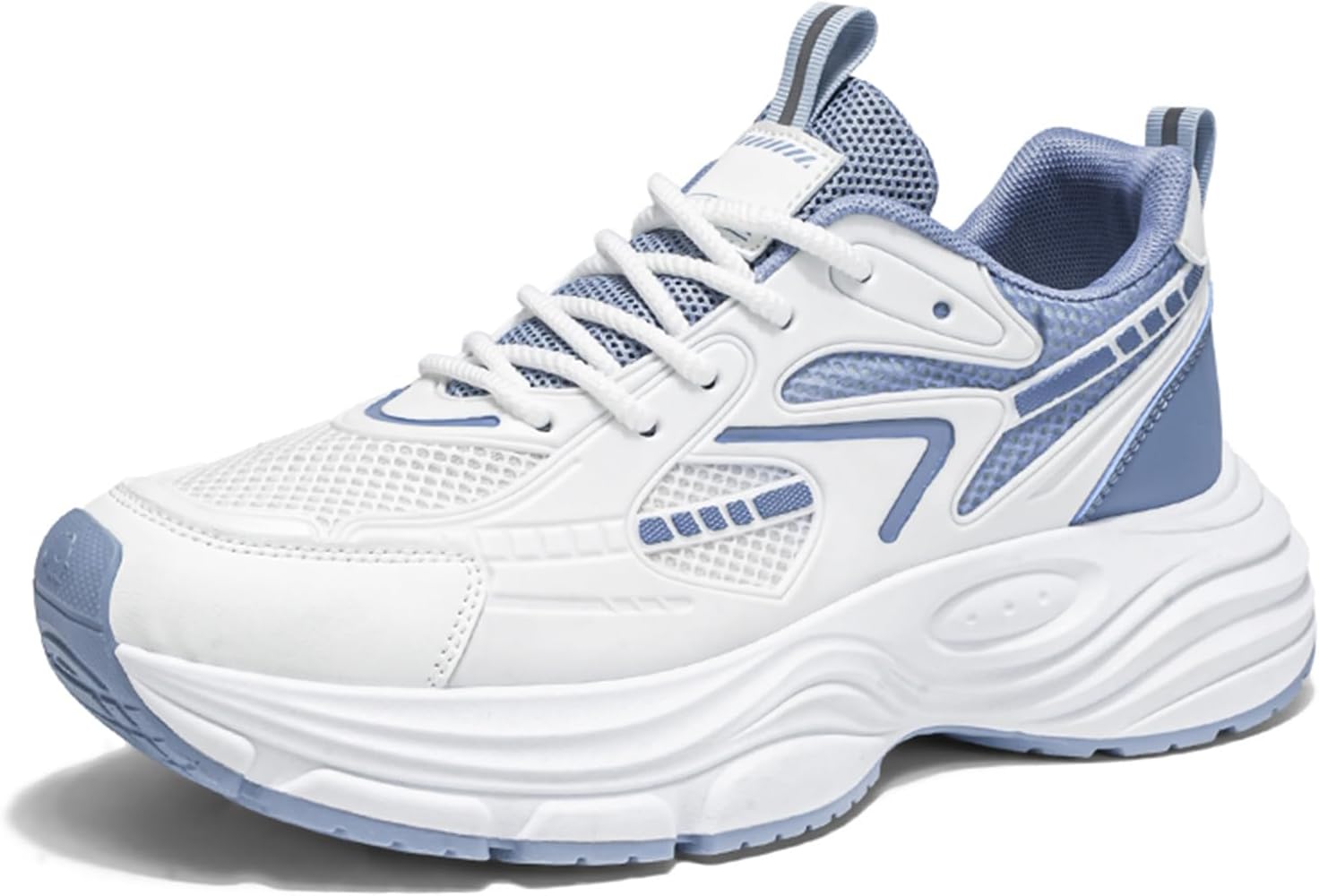 

Мужские кроссовки GSIGUL для бега по шоссе, тенниса и ходьбы, нескользящие повседневные спортивные кроссовки для тренажерного зала, синий