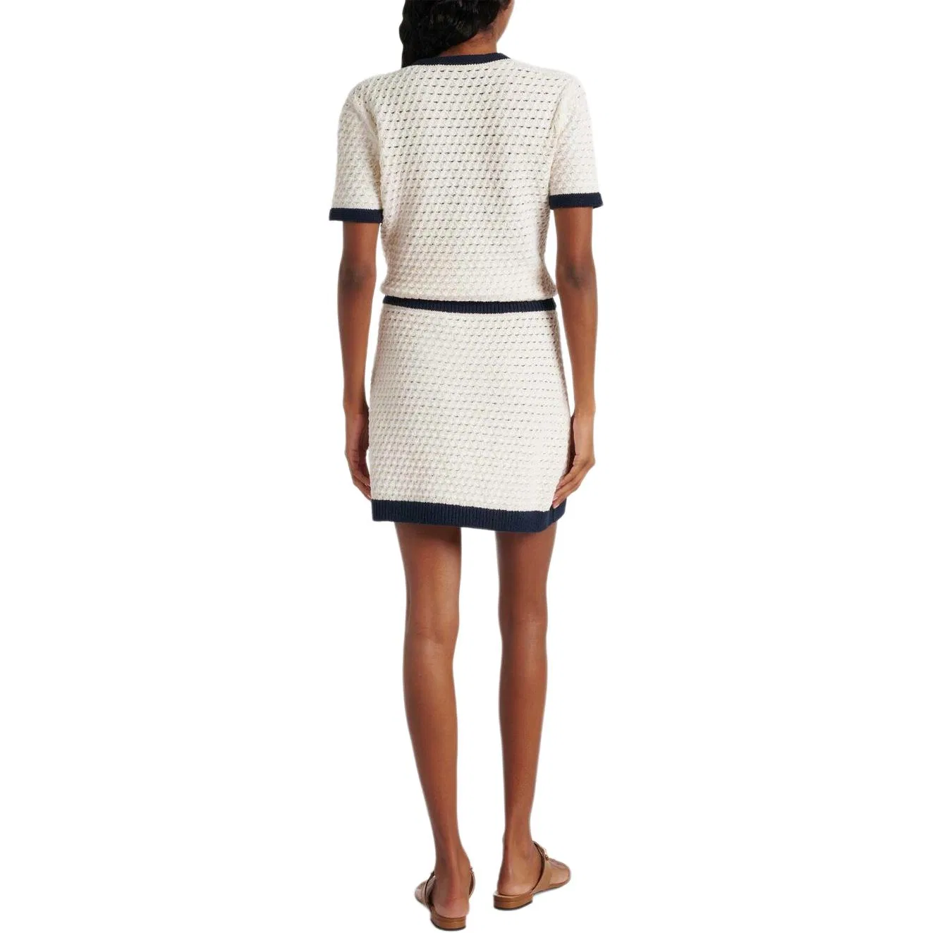 Юбка GUCCI Fine Cotton Crochet, хлопковое кружево, белый — фото 4