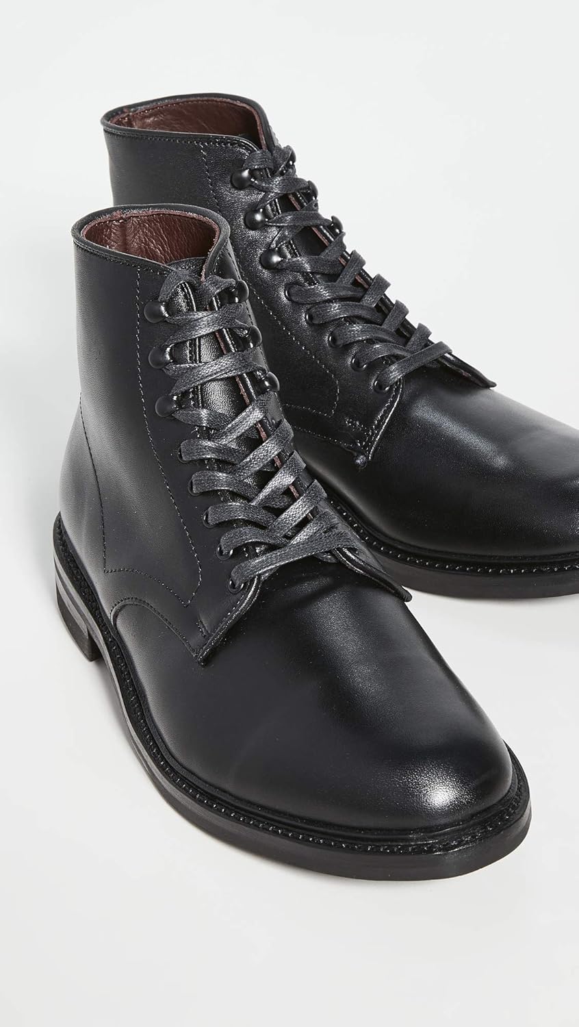 Мужские оксфорды Allen Edmonds Higgins M Wp с гладким носком, черный — фото 3