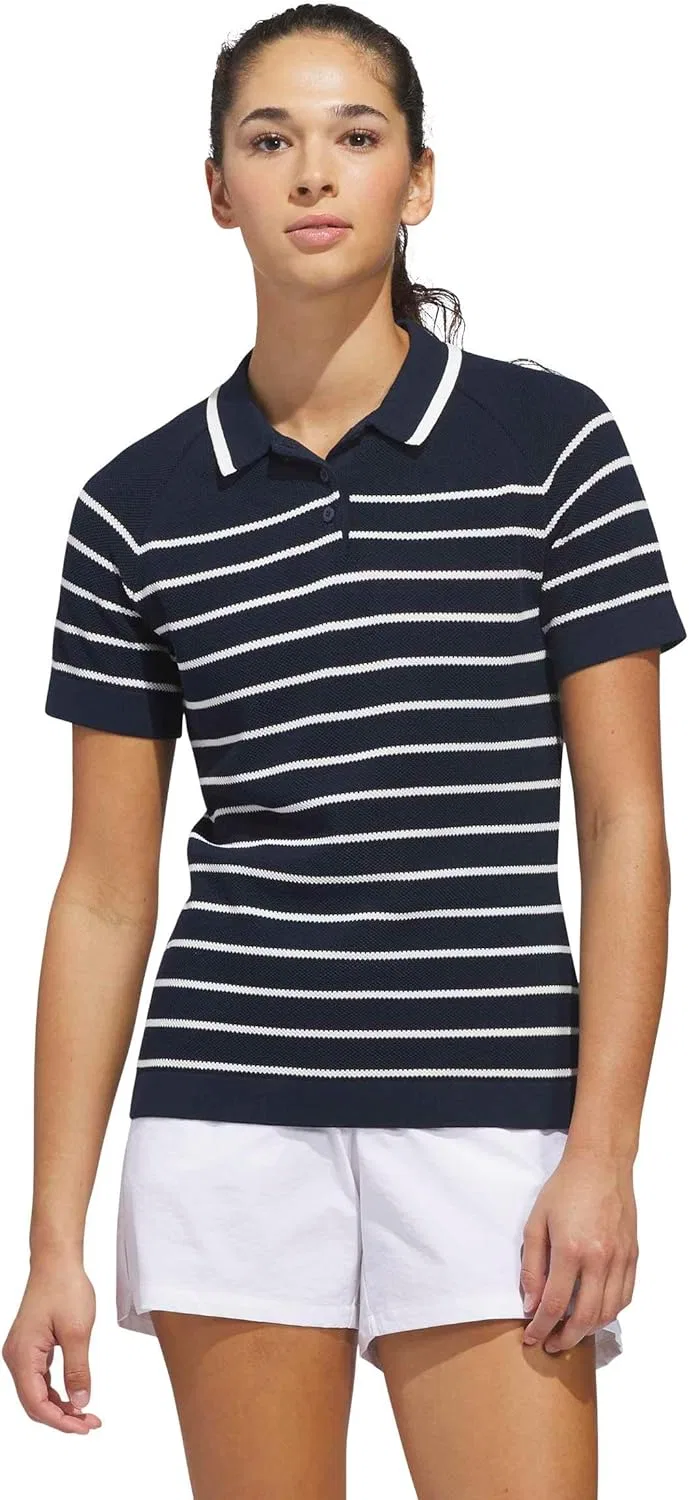 Пиксе женский поло adidas, Collegiate Navy