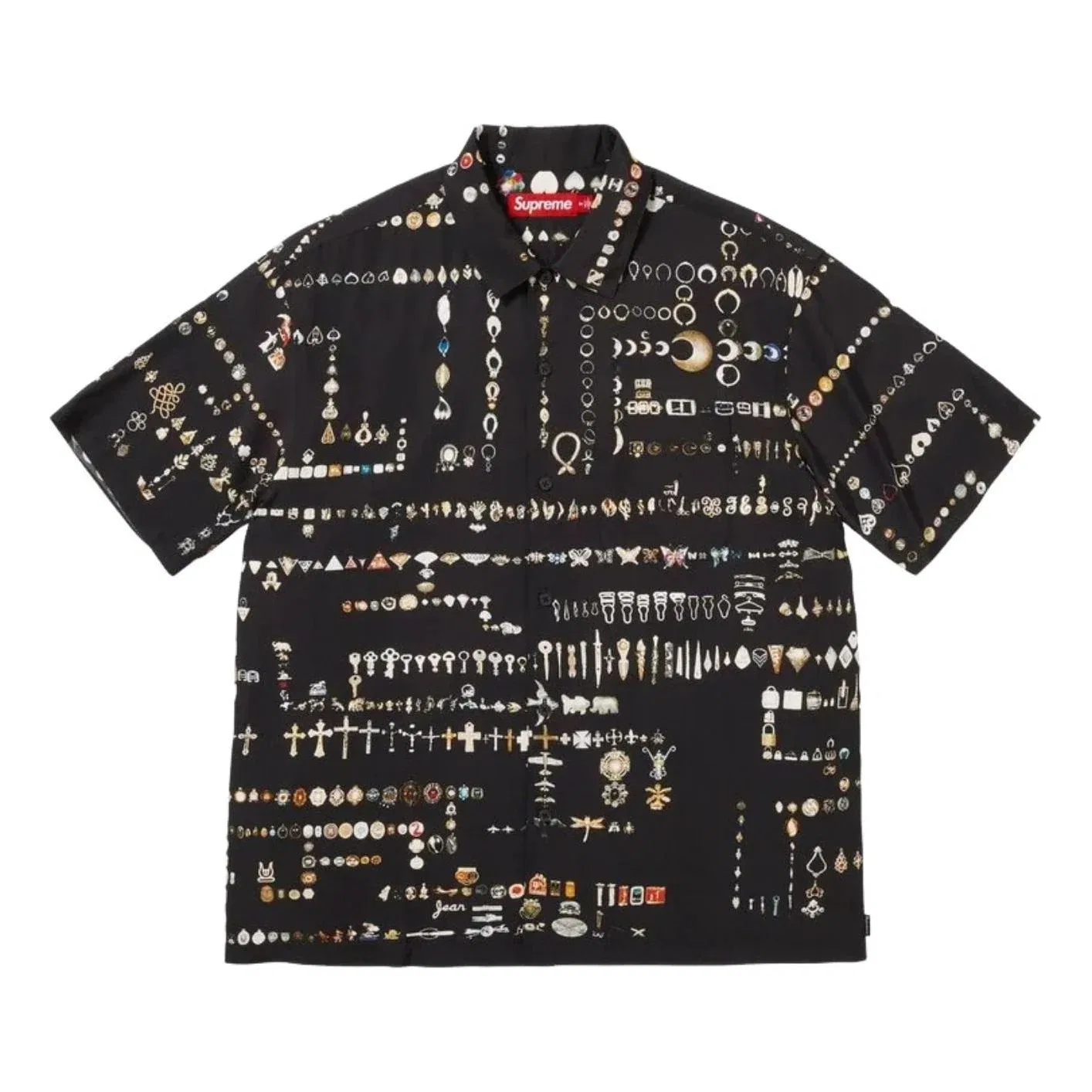 Футболка Supreme x Mike Kelley SS26 S/S 'Black' SUP-SS26-174-BLK, черный