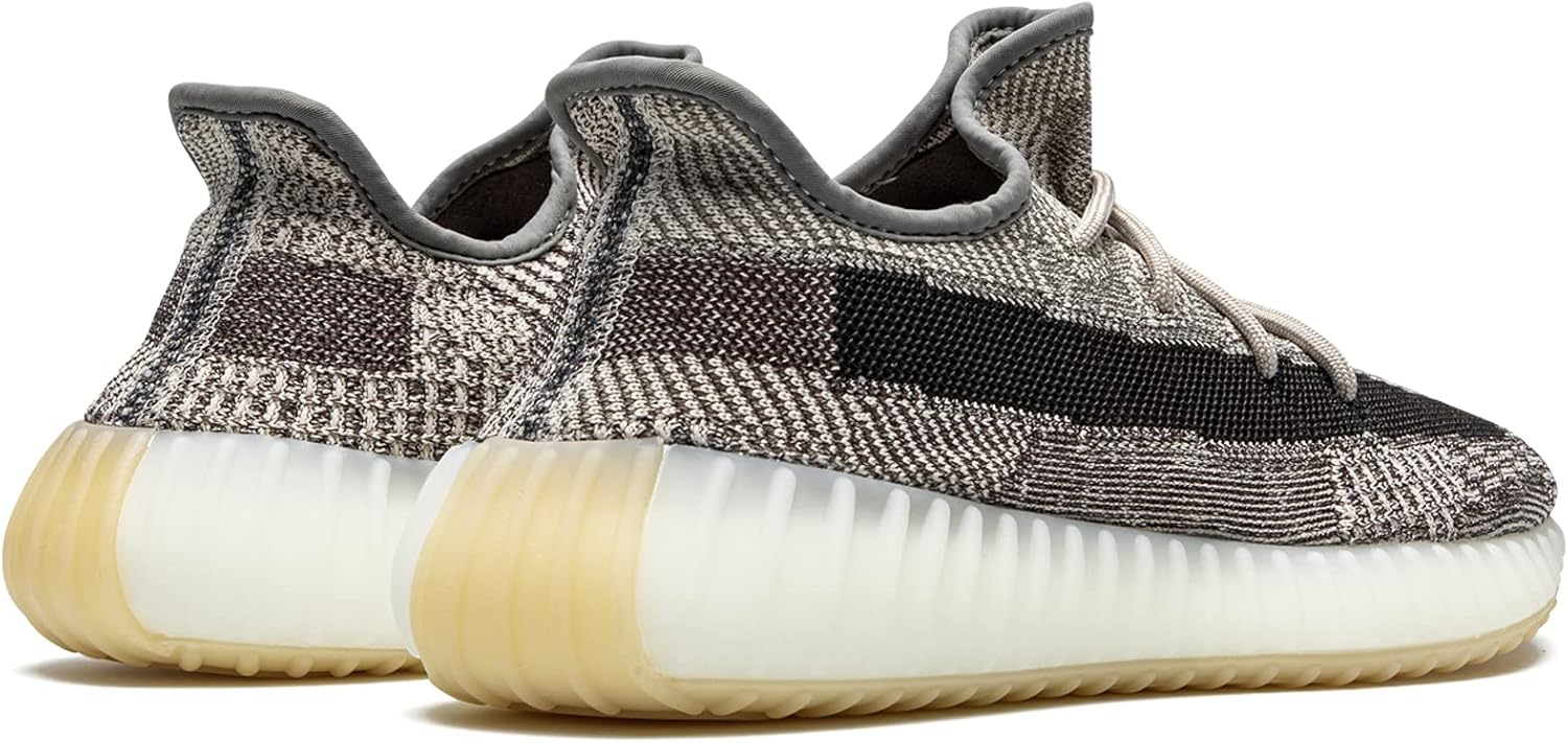 Мужские кроссовки Adidas Yeezy, черный/серый — фото 3