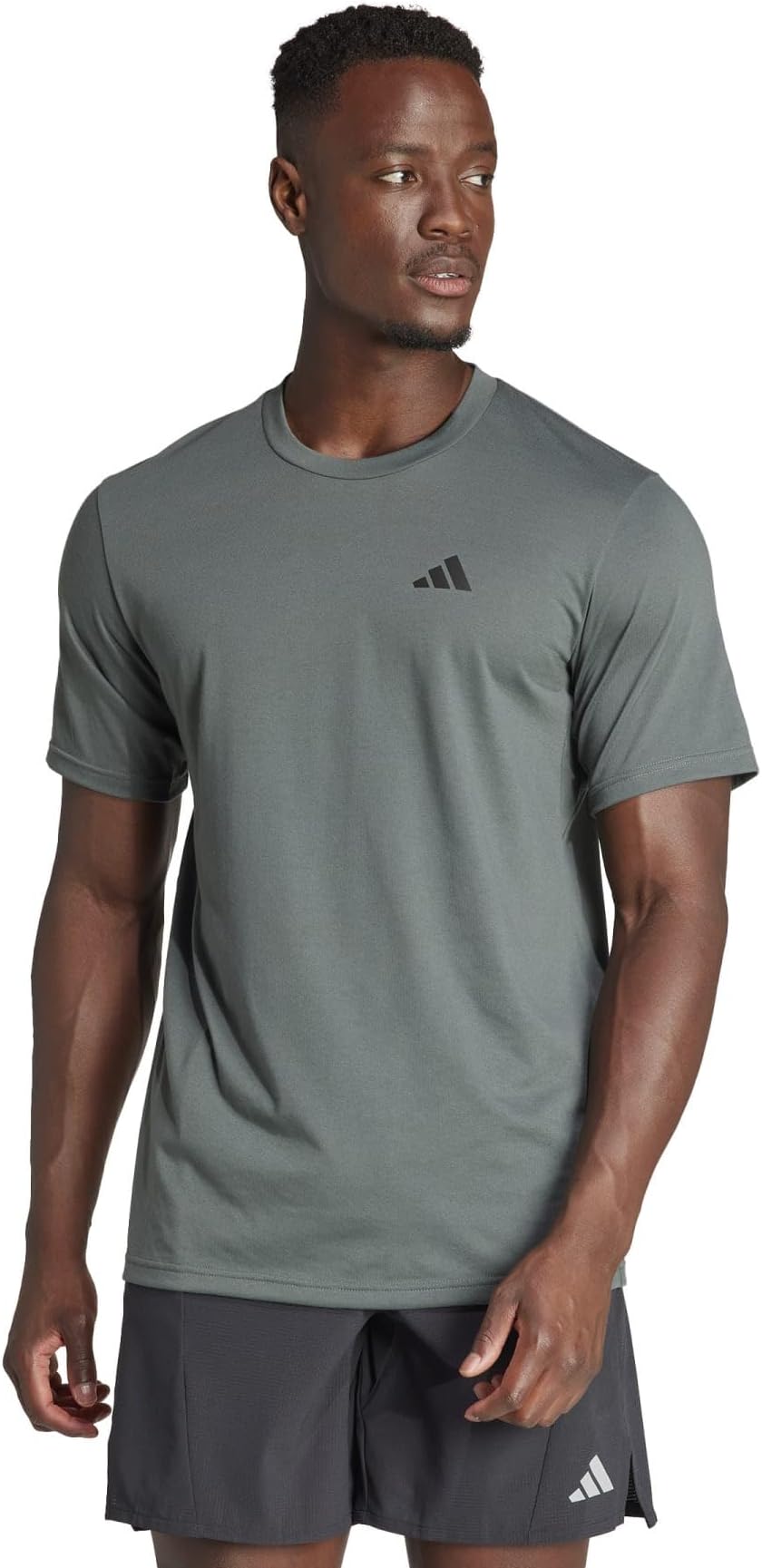 

Футболка adidas Train Essentials Feelready Training Tee, цвет Ivy/Black