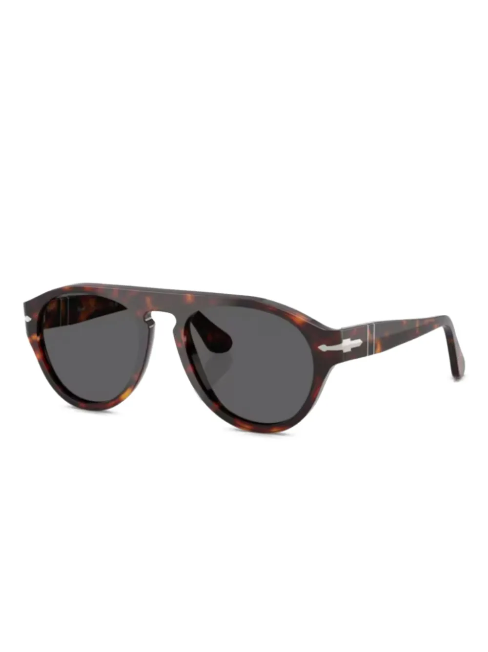 

Солнцезащитные очки черепаховой расцветки Persol, коричневый