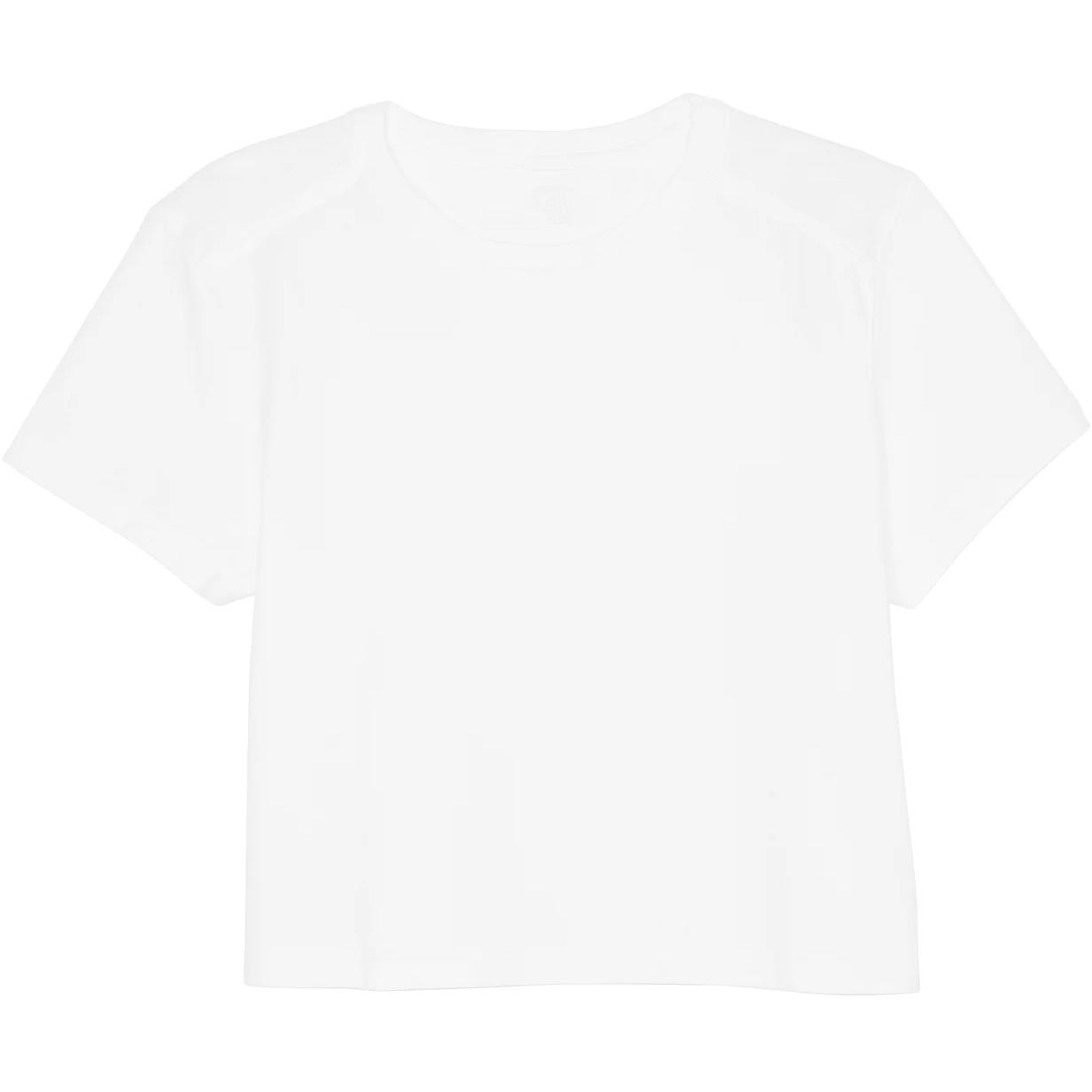 

Розовая укороченная футболка из хлопка Heritage