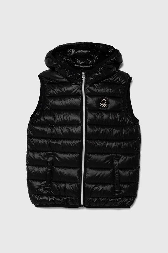 

United Colors of Benetton Детский утепленный жилет, черный