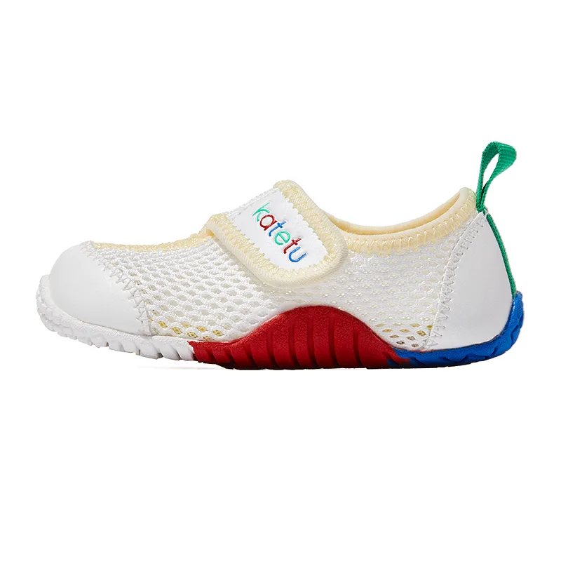 Детские кроссовки Mesh Low top KATETU, белый желтый