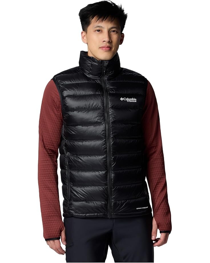 

Утепленный жилет Columbia Arctic Crest Down Vest, черный