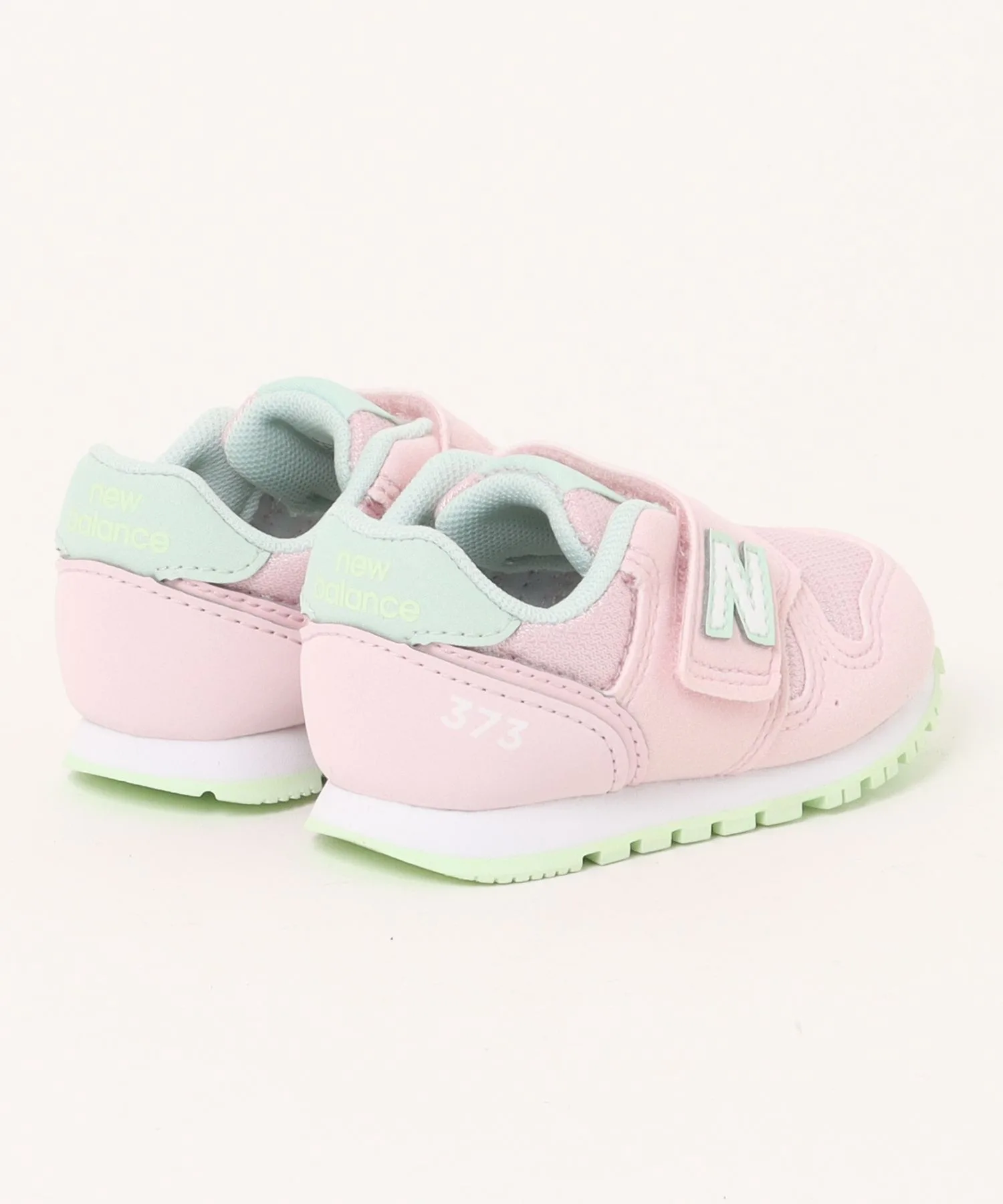 Детские кроссовки New Balance IZ373 красно-разноцветные — фото 2