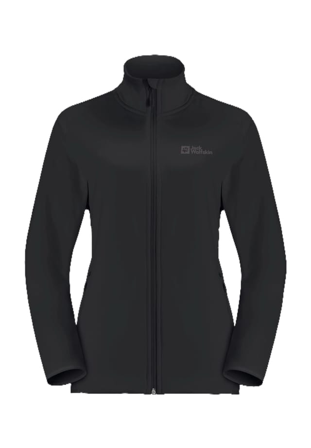 

Флисовая куртка "baiselberg" воротник-стойка Jack Wolfskin, черный
