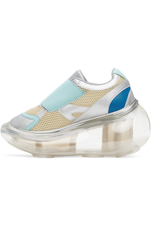 эксклюзивные Off-White Jennyfax Edition bubble sneakers от Ssense I'M Sorry By Petra Collins, цвет pastel — фото 3