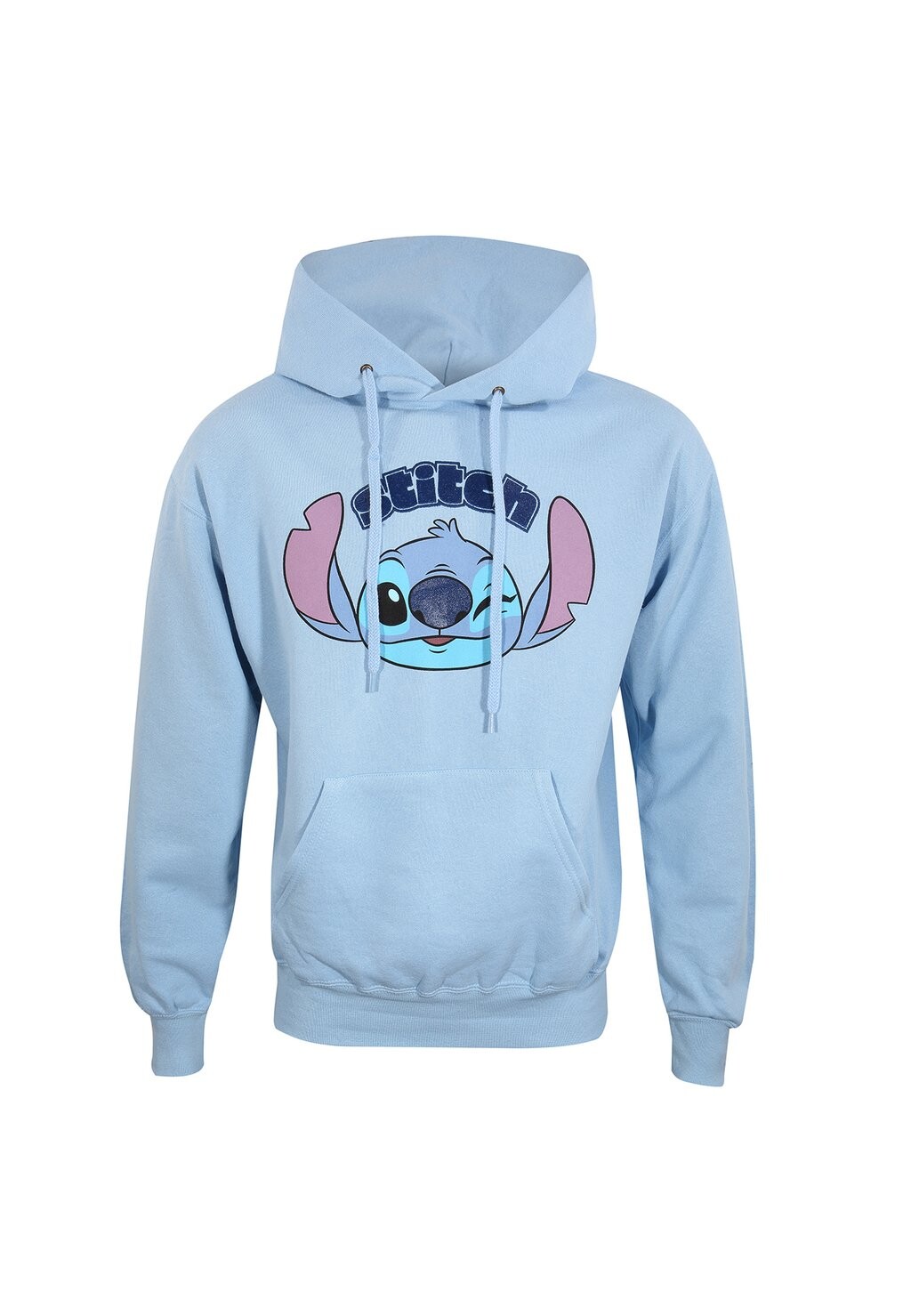 

Толстовка с капюшоном DISNEY LILO AND STITCH CUTE FACE Henry Tiger, светло-голубой