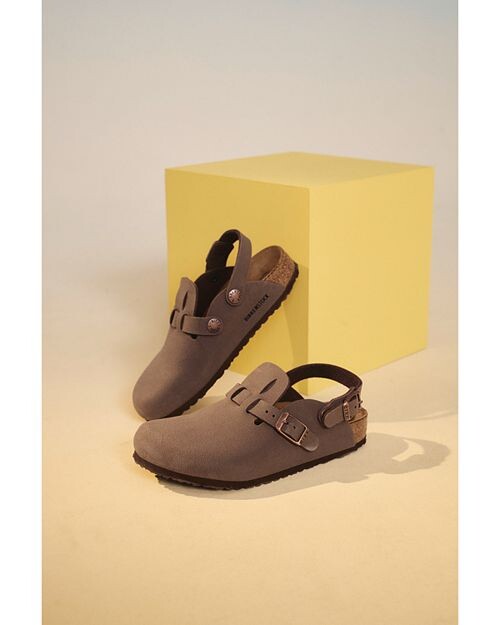 Сабо Birkenstock Kay Kid Mocha, унисекс, коричневый — фото 4