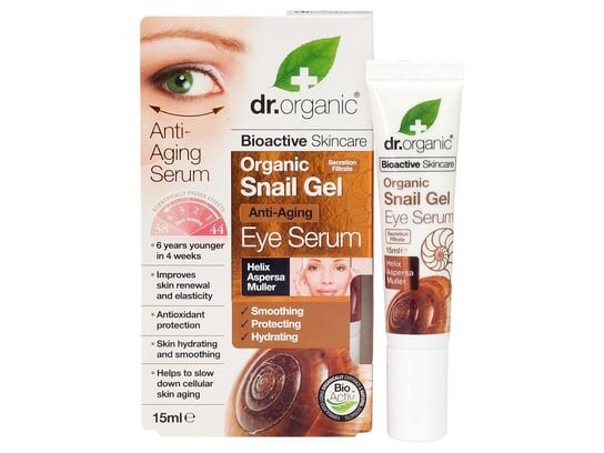 

Органическая сыворотка улитки, 15 мл Dr.Organic Snail Gel