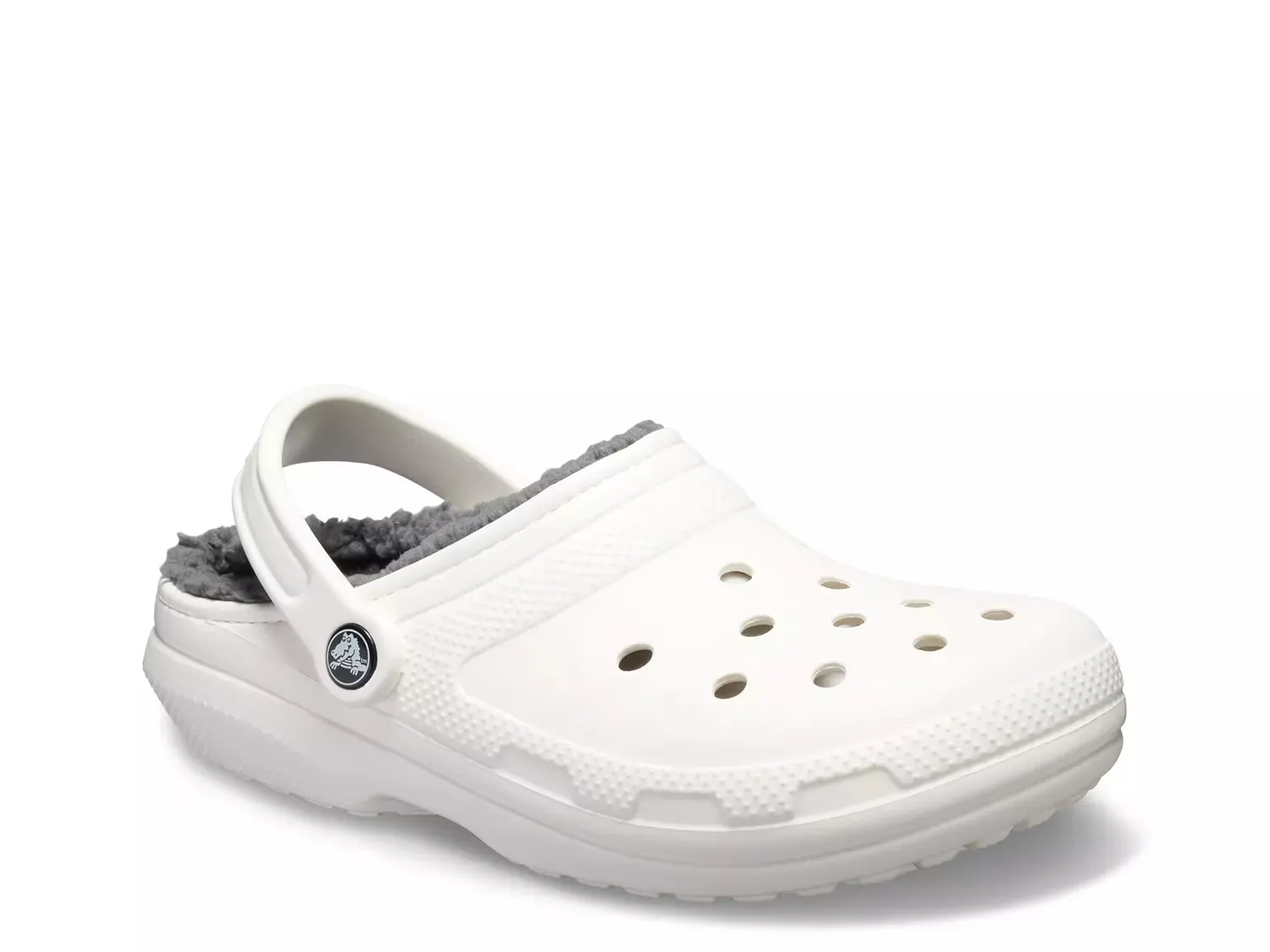 Классические стеганые сабо Crocs, White