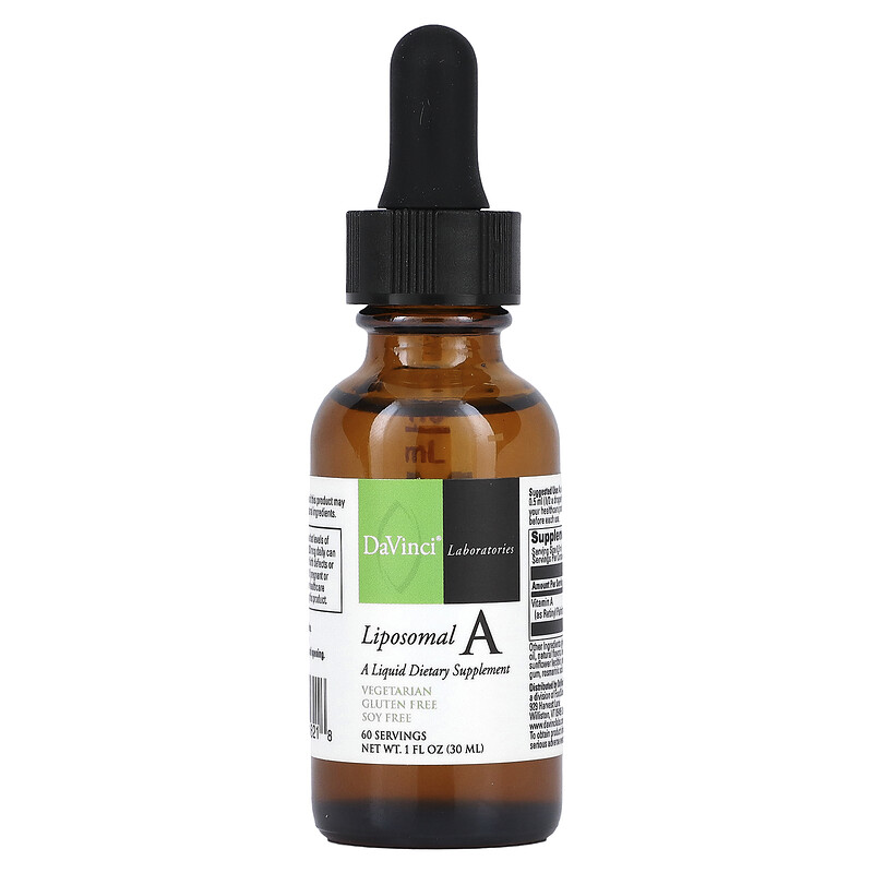 

DaVinci Laboratories, Liposomal A, 30 мл (1 жидк. унц.)