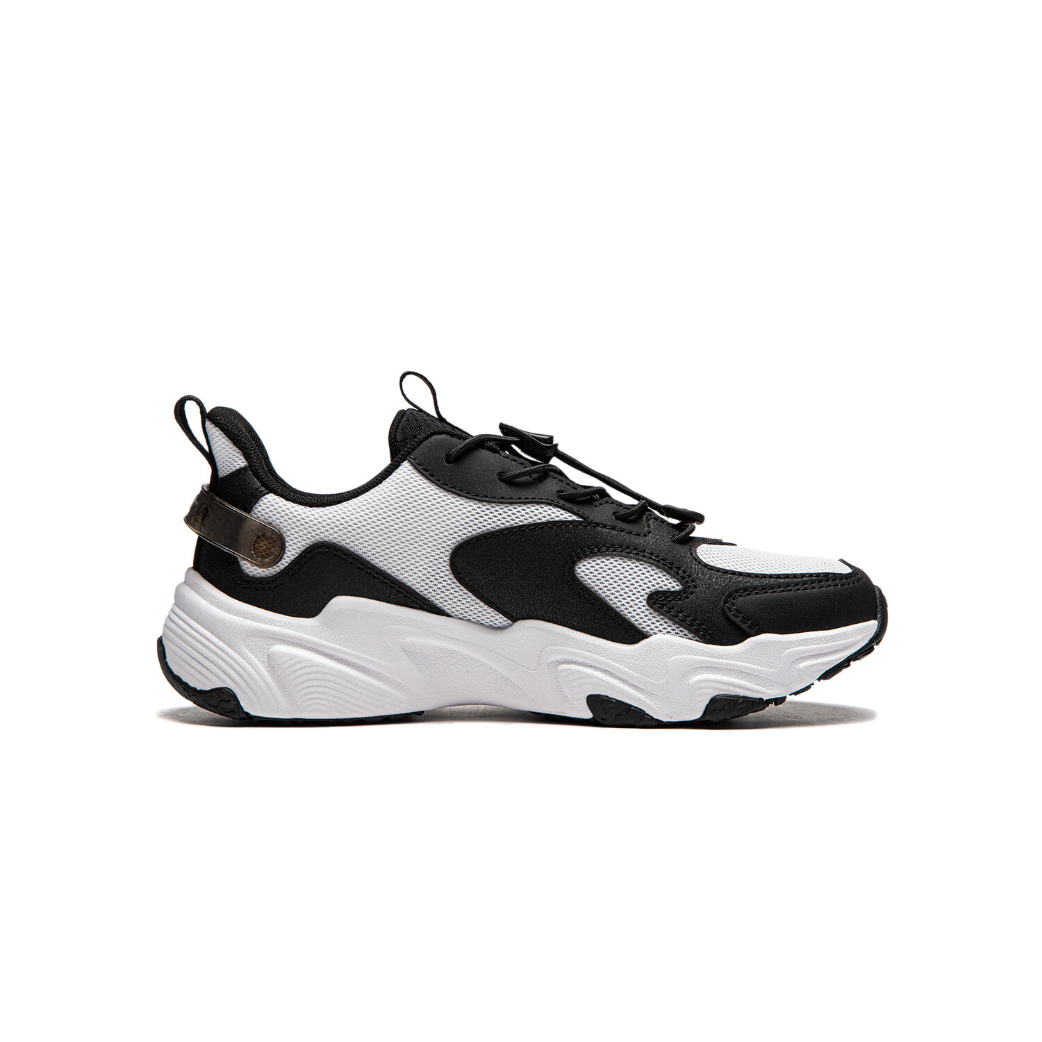 Кроссовки LINING YOUNG Kids Lifestyle Shoes GS Low-top White/Black, белый/черный — фото 2