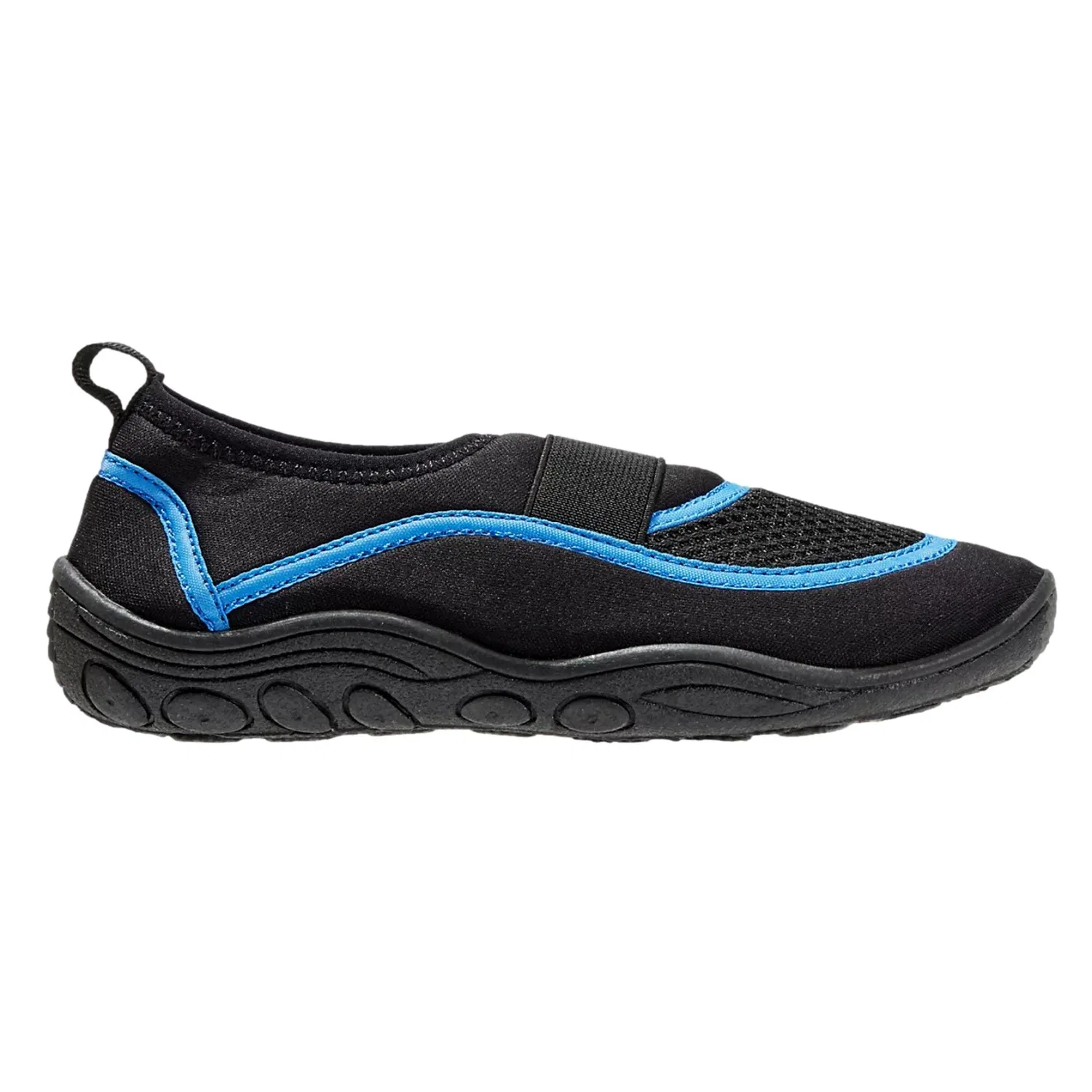 Grade-School O'rageous Drainage Aquasock Water Shoes Black/Blue 170328