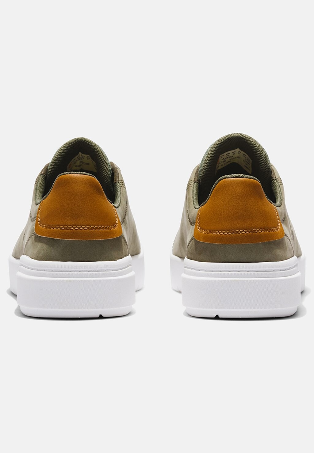 Ботинки мужские Timberland спортивные на шнуровке, зеленый — фото 4