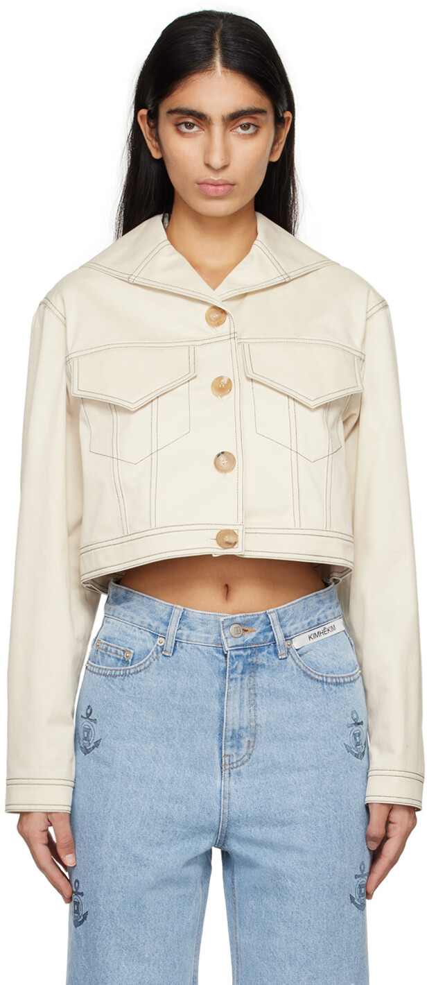 

Укороченная куртка Off-White Kimhēkim
