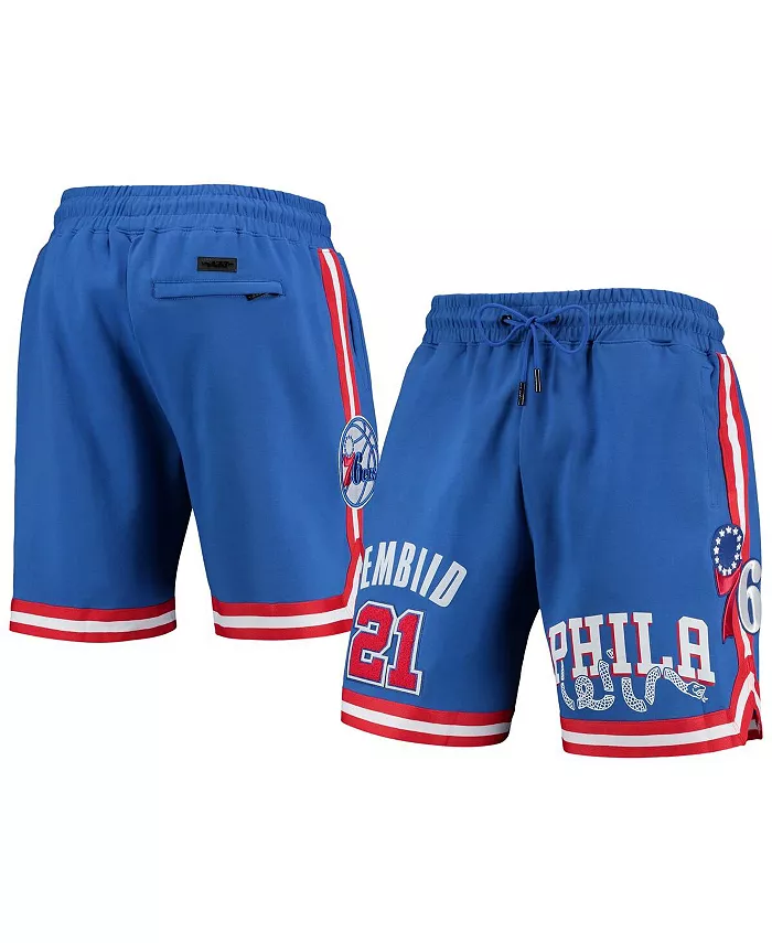 

Мужские шорты Joel Embiid Philadelphia 76ers Team Player в королевском цвете Pro Standard