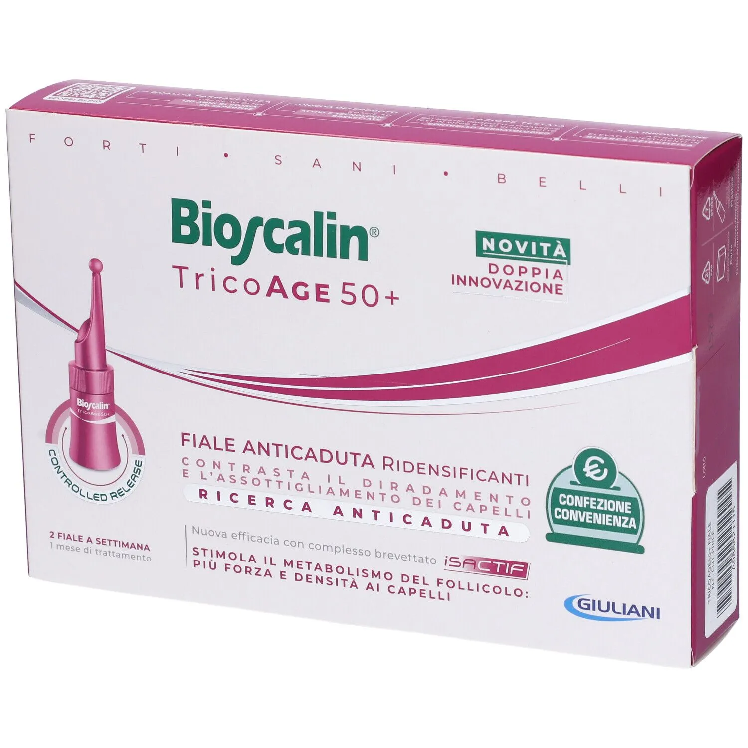 

Флаконы Bioscalin Tricoage Tp