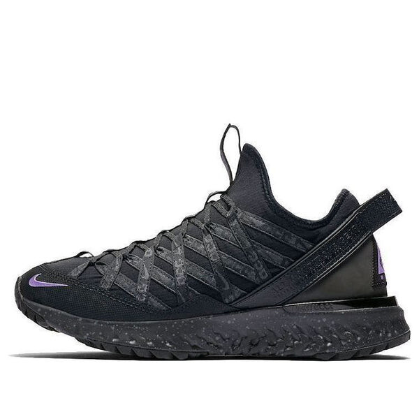 

Кроссовки react terra gobe acg 'space purple' Nike, черный