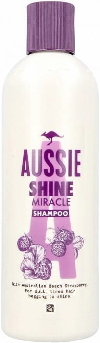 

Aussie Miracle Shine, Шампунь для тусклых и уставших волос, 300 мл