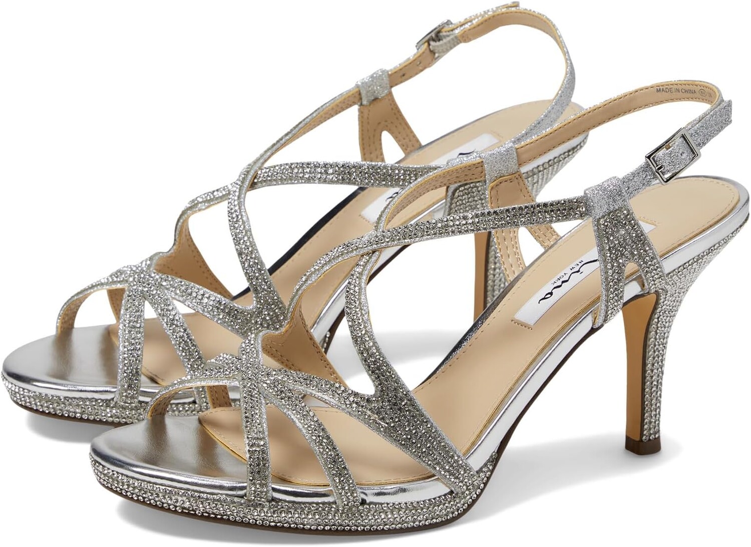 

Босоножки Bertha Nina, цвет New Silver