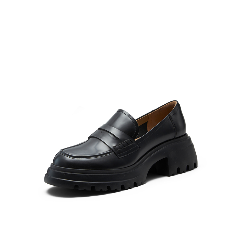 NINE WEST Лоферы женские, черно-коричневые