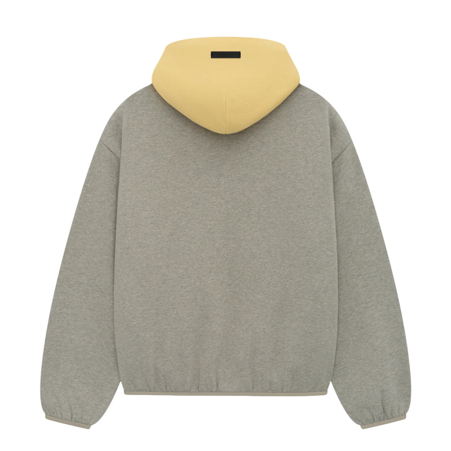 Худи Fear of God Essentials x NBA Lakers Hoodie 'Warm Heather', серый — фото 2