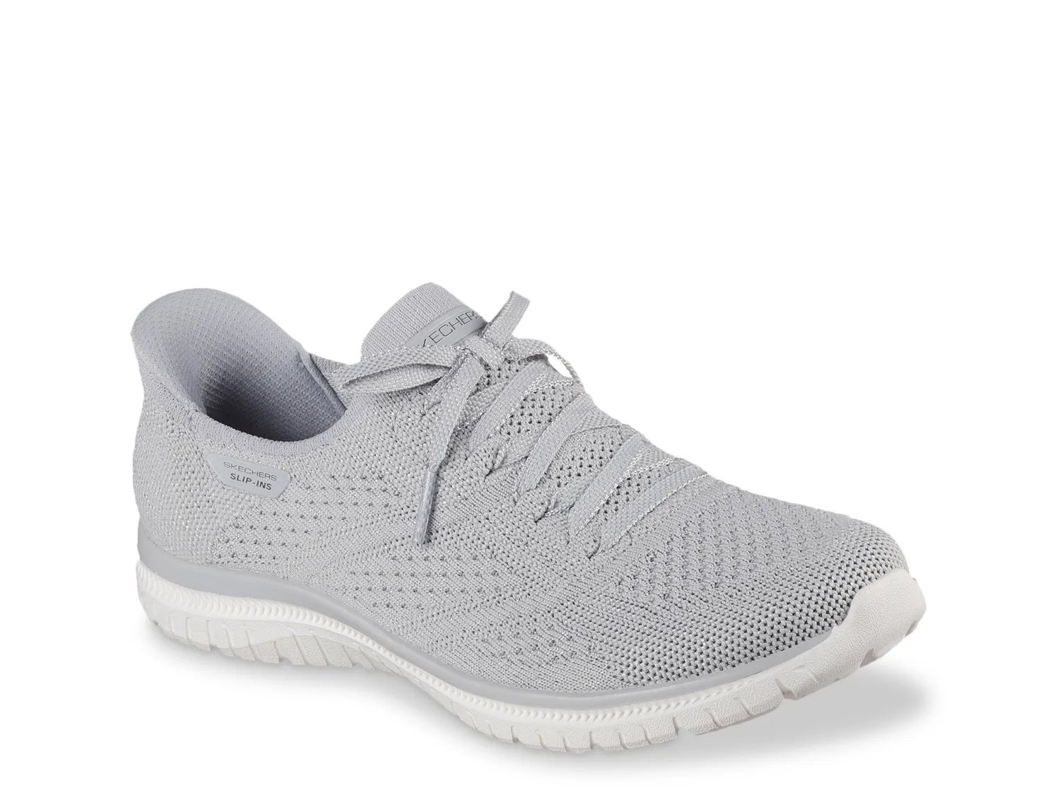 Кроссовки Skechers Hands Free Slip-ins: Virtue Flawless Slip-On Sneaker - Women's, серый