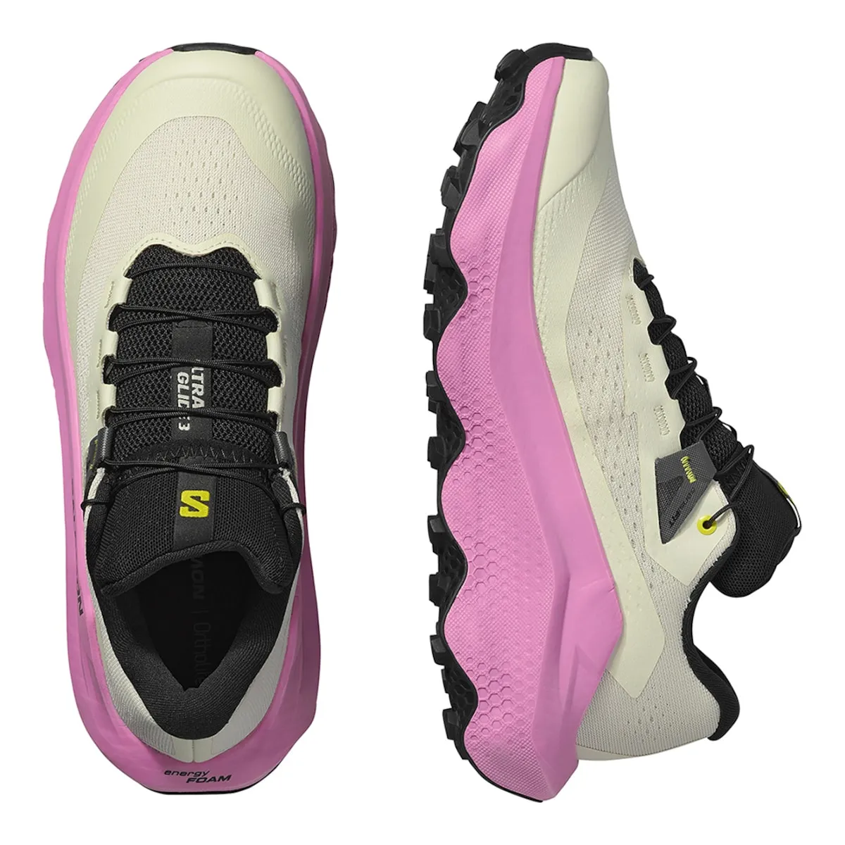 Женские трейловые кроссовки ULTRA GLIDE 3 W SALOMON Salomon, коричневый/розовый — фото 3
