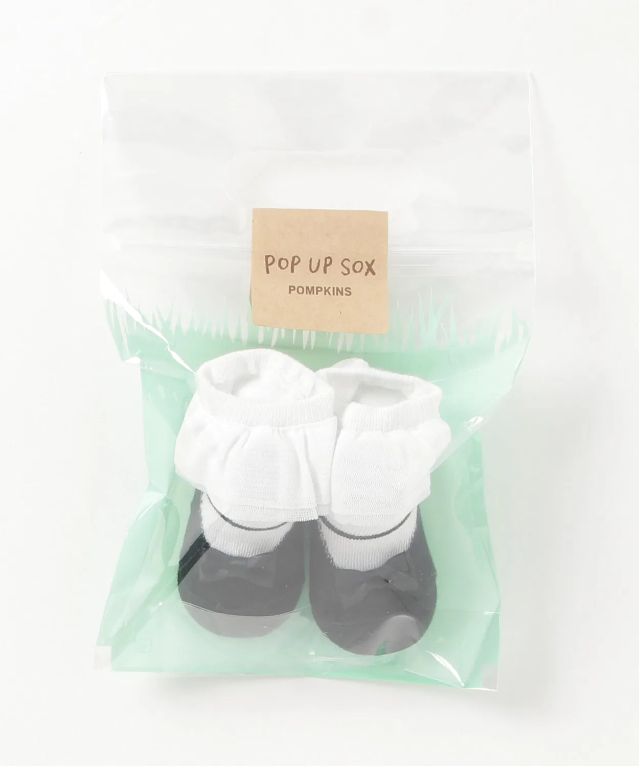 Носки детские Pop Up Sox с рисунком туфель, японские, розовые — фото 2