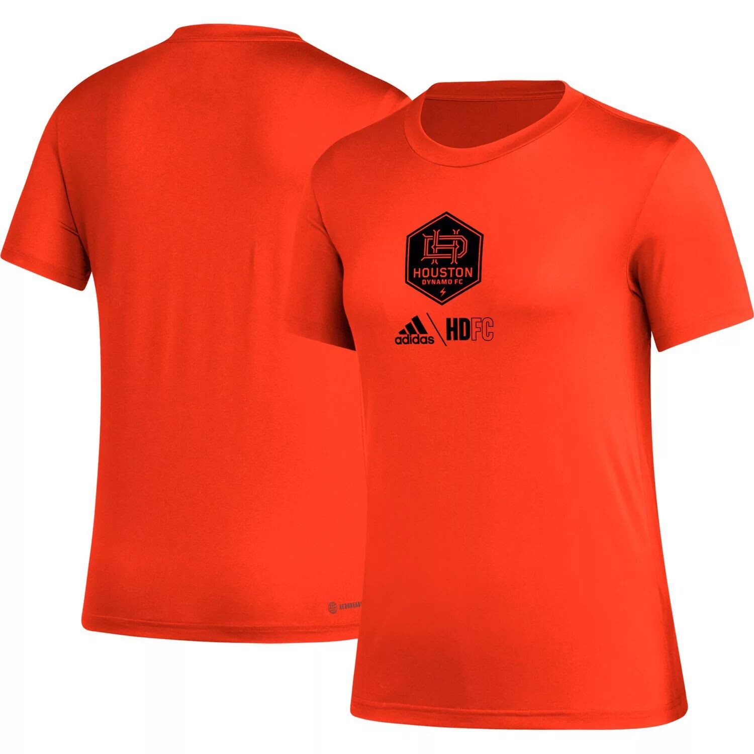 

Женская футболка adidas Orange Houston Dynamo FC AEROREADY Club Icon adidas