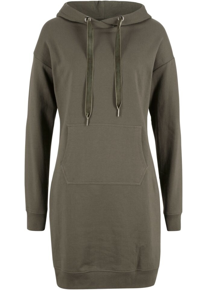 

Спортивное платье с капюшоном Bpc Bonprix Collection, зеленый