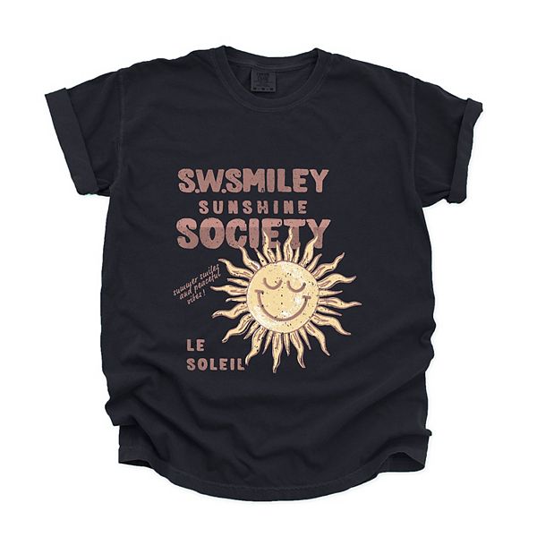 

SWSmiley sunshine society - женская футболка с принтом Simply Sage Market, Black, Черный, SWSmiley sunshine society - женская футболка с принтом Simply Sage Market, Black
