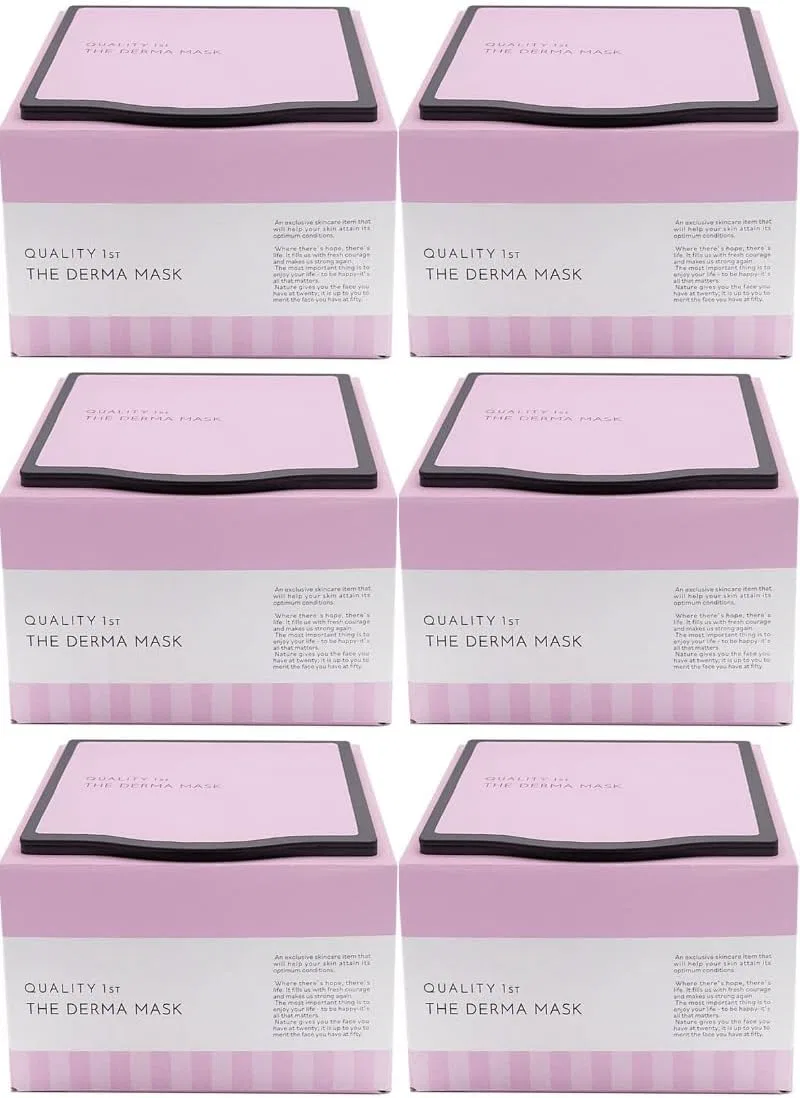 Набор — Листовая увлажняющая Quality First The Derma Mask, 30 шт., набор 6 упаковок