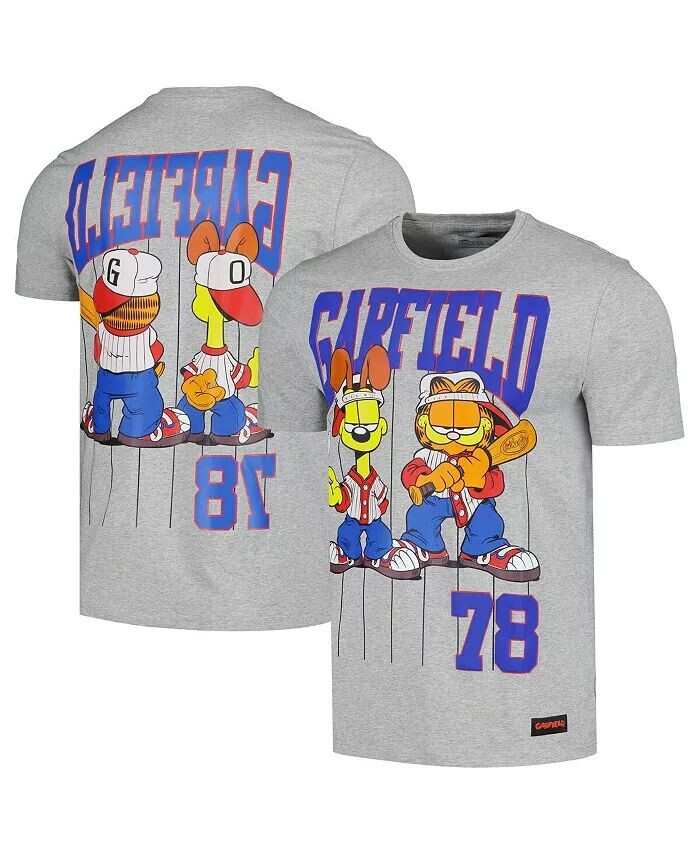 

Мужская и женская футболка Heather Grey Garfield '78 Freeze Max, серый