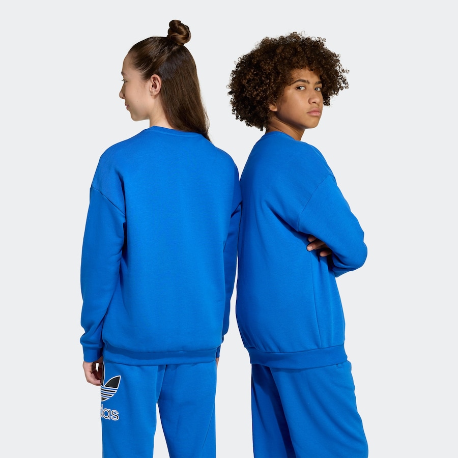 Толстовка ADIDAS ORIGINALS, светло-голубой — фото 4