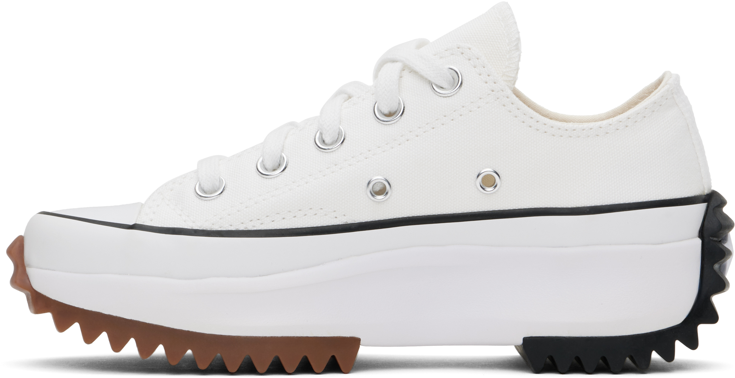 Кроссовки Off-White Run Star Hike Canvas Platform Converse — фото 3