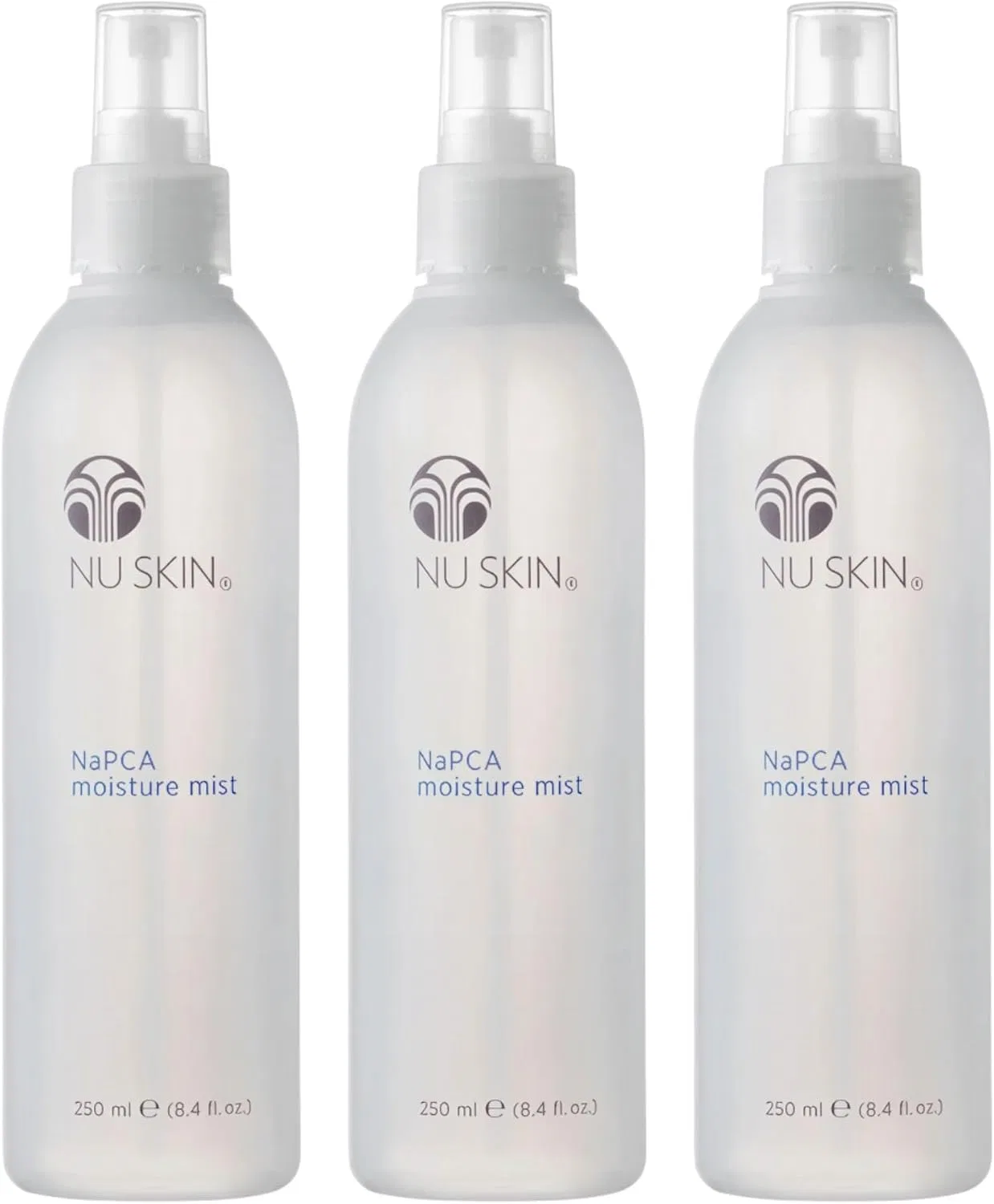 Спрей-лосьон увлажняющий Nu Skin Moisture Mist, 250 мл x 3, с PCA-Na, гиалуроновой кислотой и алоэ вера