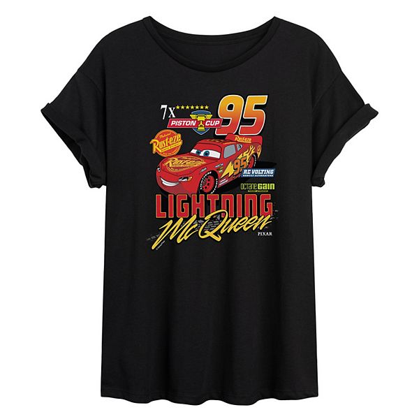 

Футболка Juniors' / Pixar's Cars Lightning McQueen Piston Cup Winner oversized Disney
