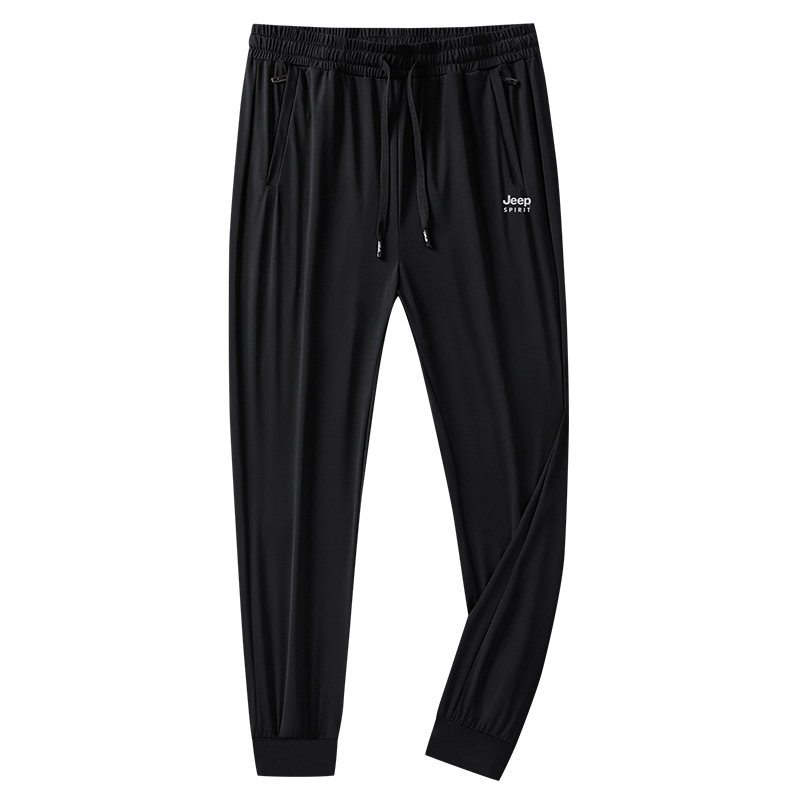 

Повседневные брюки мужские JEEP SPIRIT, Black Drawstring