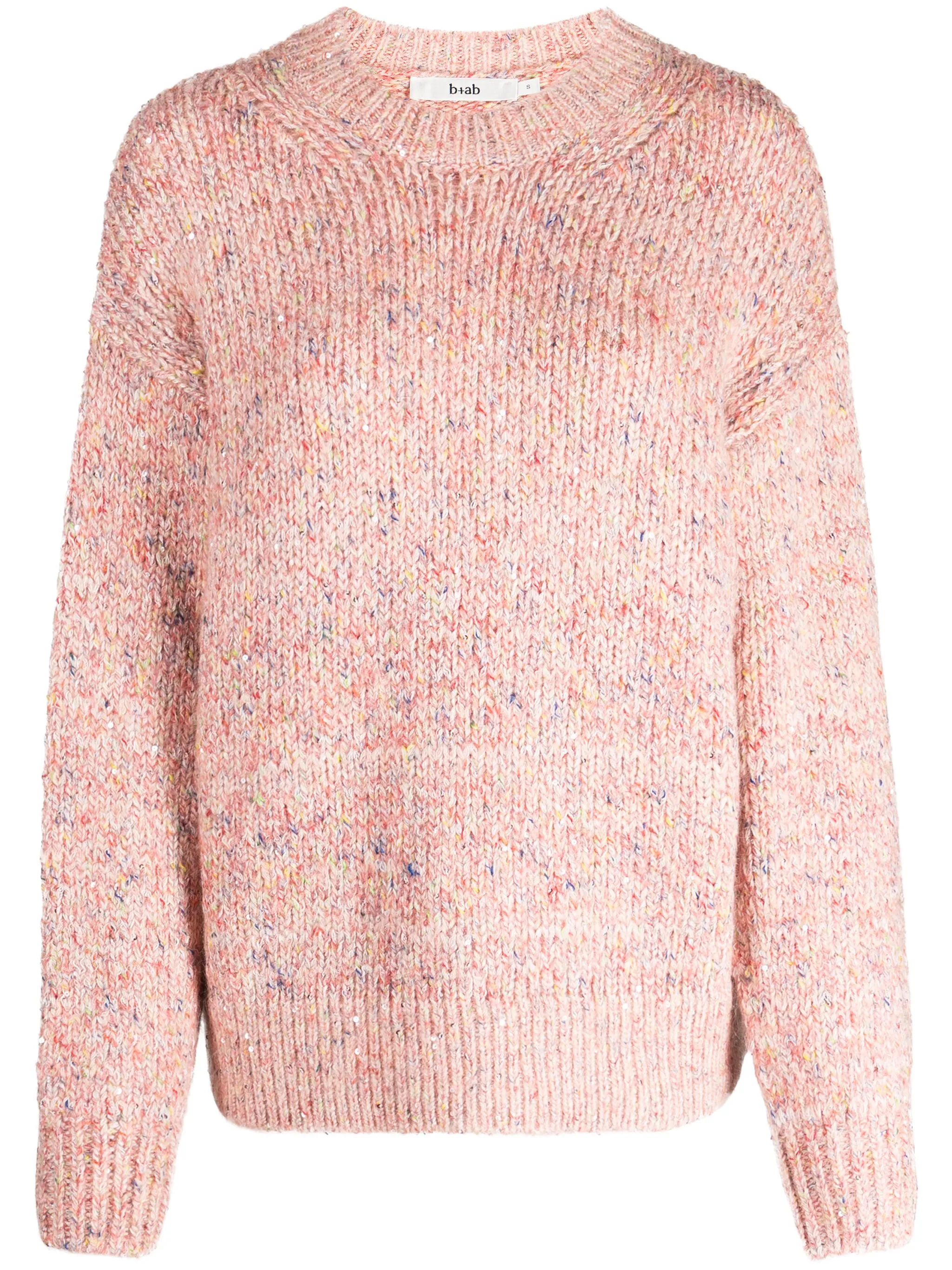 

Меланжевый джемпер B+Ab, мультиколор