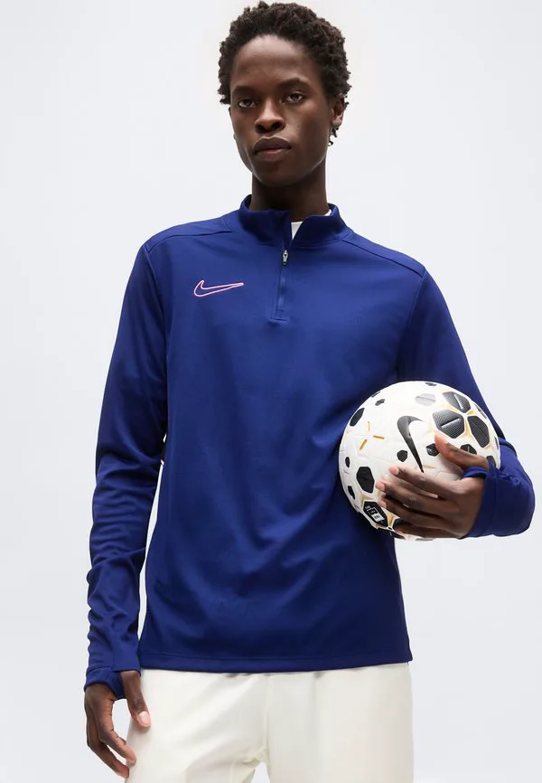 Футболка с длинными рукавами academy Nike Performance, Blue Void/Black/White/Pinksicle — фото 4
