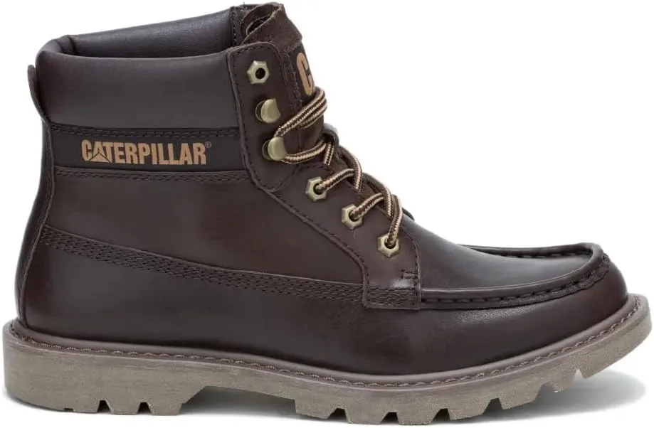 Ботинки CAT Colorado Moc Toe, темно-коричневый/бордовый — фото 2