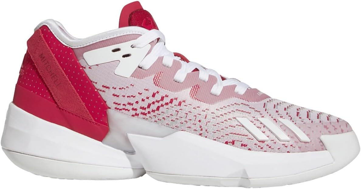 

Баскетбольные кроссовки Adidas Unisex-Adult Don Issue 4, белый/красный